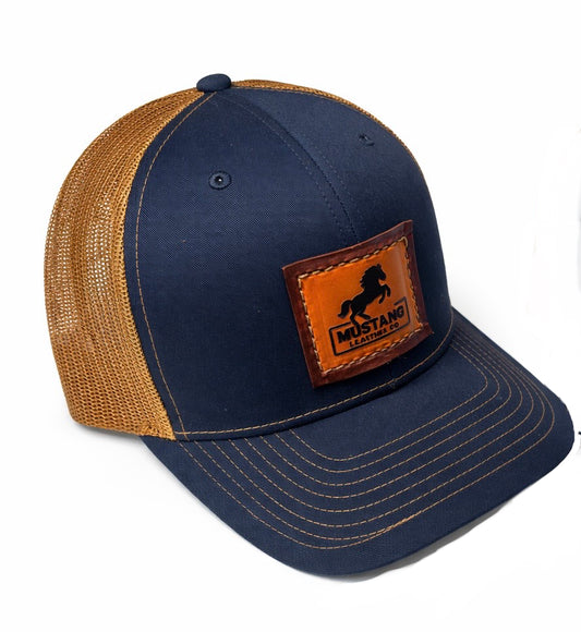 Navy and Tan Richardson 112 Cap