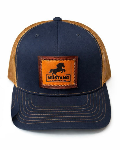 Navy and Tan Richardson 112 Cap