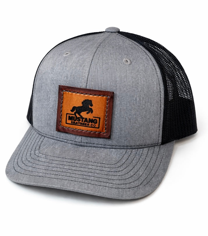 Grey and Black Richardson 112 Cap