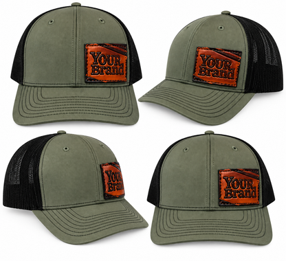 Custom Brand Cap Left corner