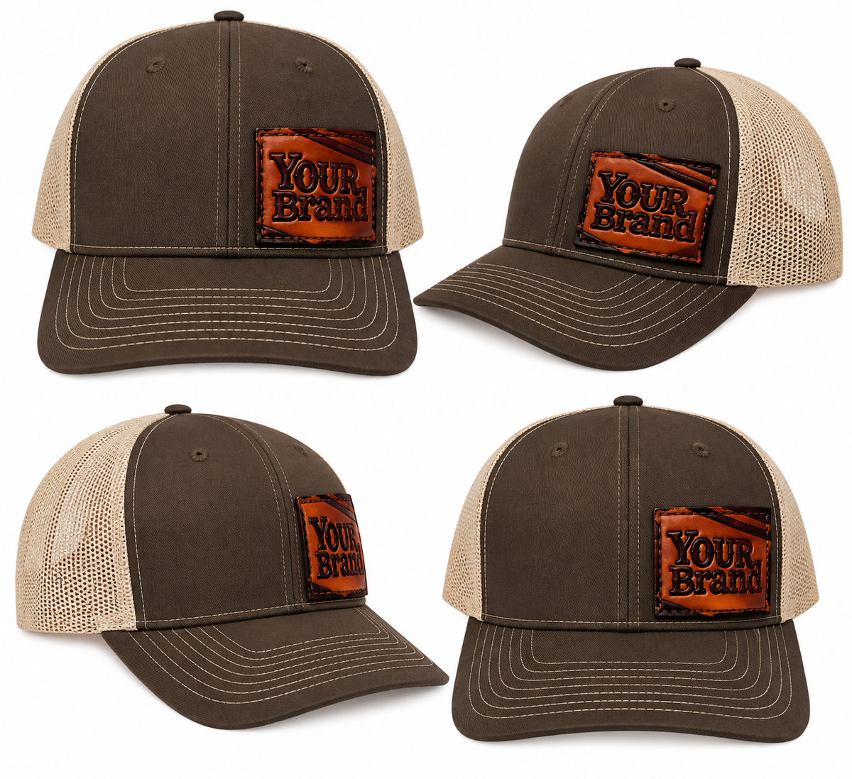 Custom Brand Cap Left corner