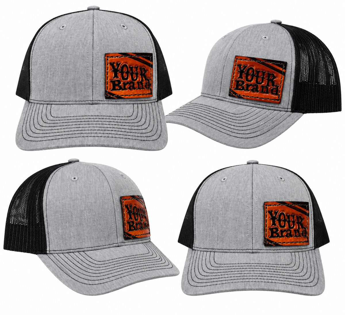 Custom Brand Cap Left corner